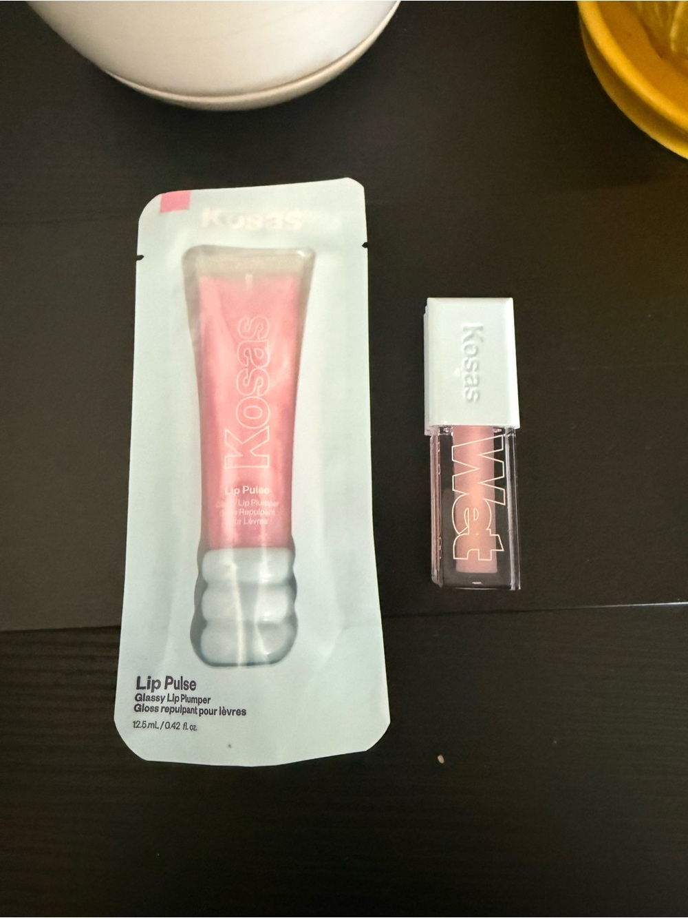 Kosas Pink Lip Pulse Gloss & Mini Wet Gloss Duo
